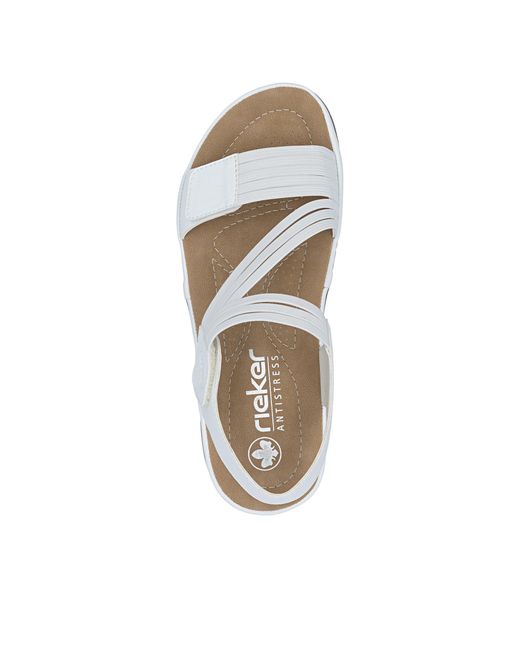 Rieker White Sandale