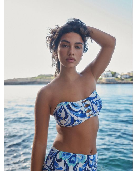 Next Blue Bikinitop