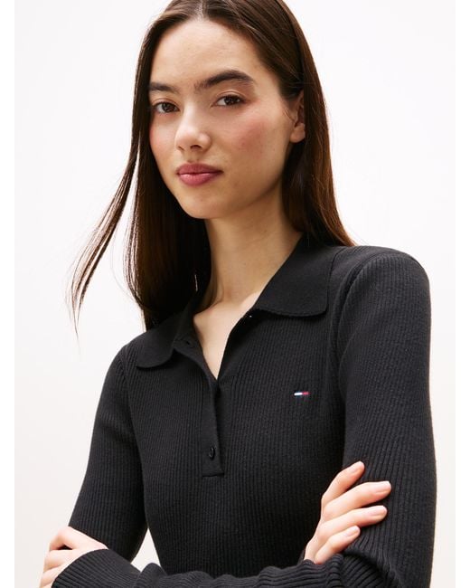 Tommy Hilfiger Black Pullover Essential
