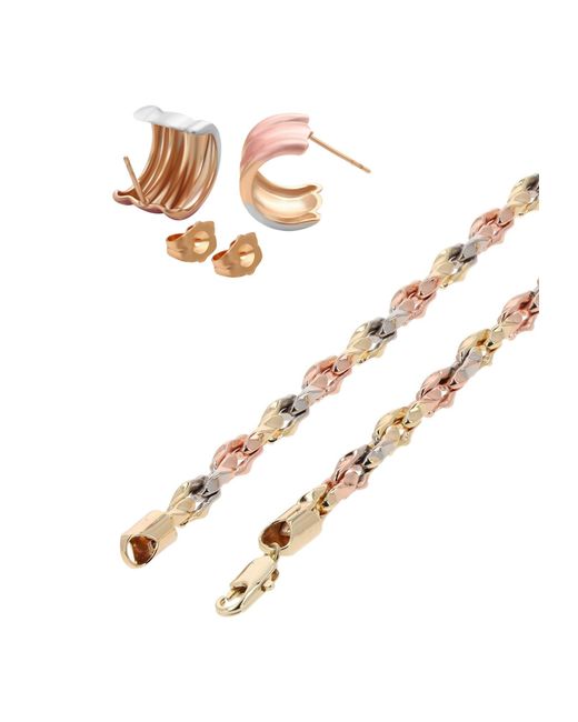 faina White Schmuckset