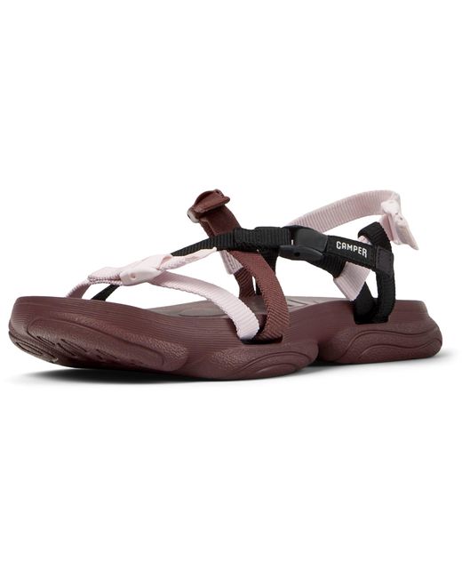Camper Black Sandale Karst