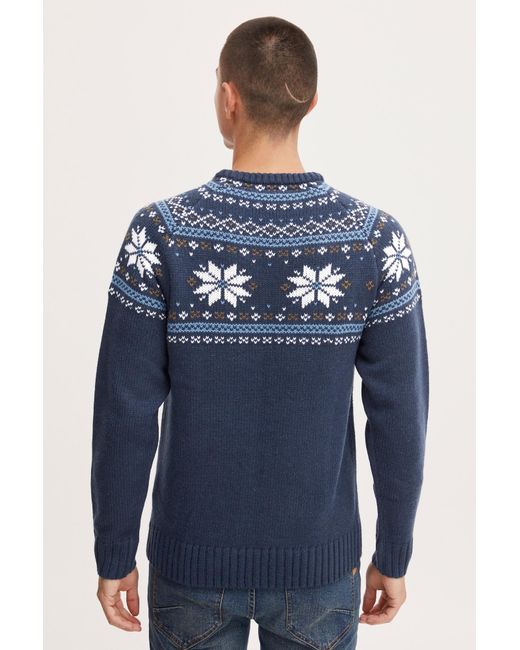 11 Project Pullover Timbro in Blue für Herren