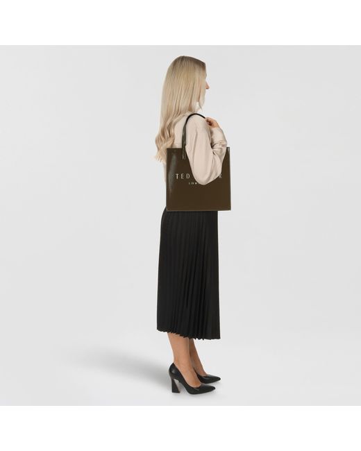 Ted Baker Black Schultertasche