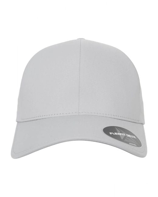 Flexfit Gray Cap Delta Adjustable