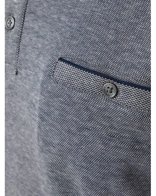 CASA MODA Shirt Basic in Gray für Herren