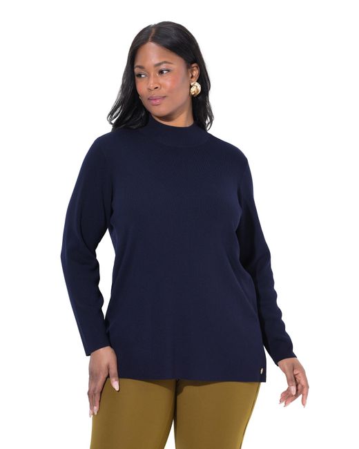 Ulla Popken Blue Pullover