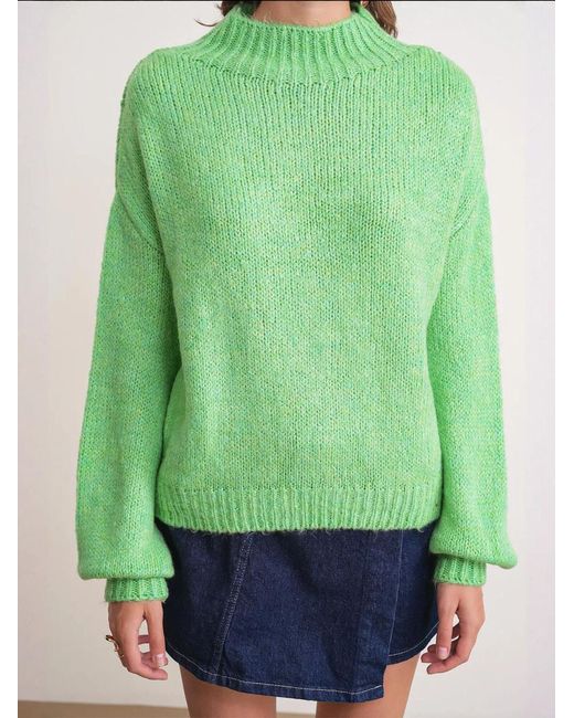 MixRay Green Pullover