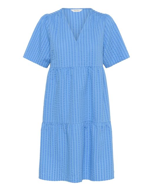Part Two Blue Kleid Pamiapw