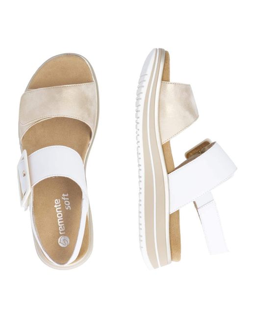 Remonte White Sandale Basic