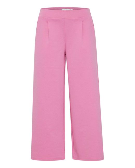 Ichi Pink Bundfaltenhose 'Kate'