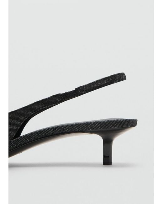 Mango White Slingpumps Mecha