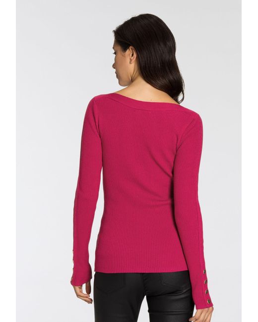 melrose Red Pullover