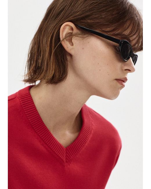 Mango Red Pullover Valen