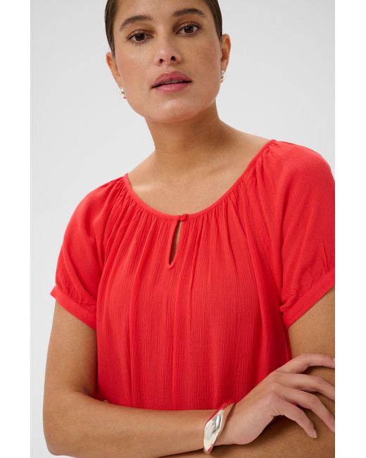 Kaffe Red Tunic
