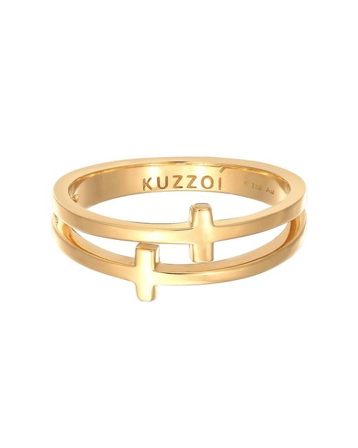 Kuzzoi Ring in Metallic für Herren