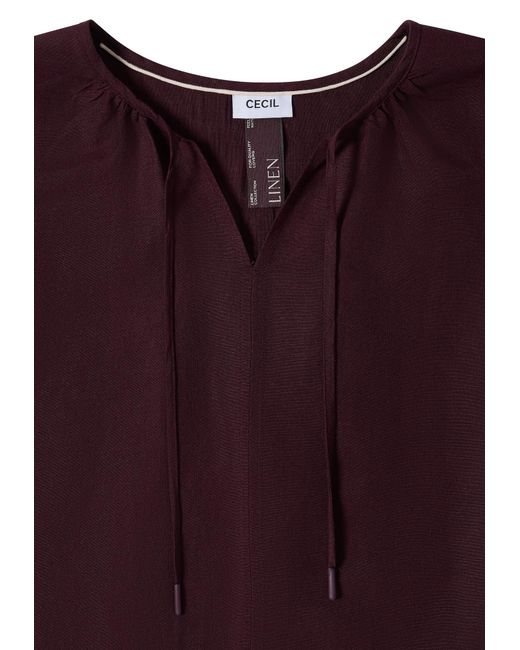 Cecil Purple Bluse