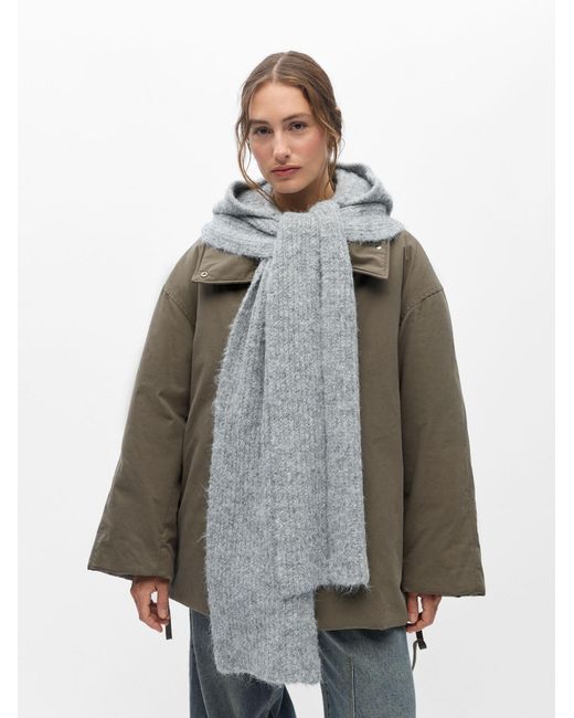 Object Gray Balaclava Schal