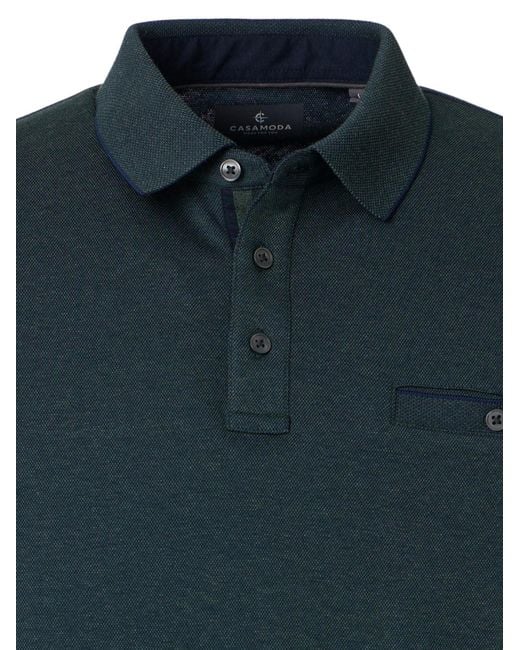 CASA MODA Shirt Basic in Blue für Herren