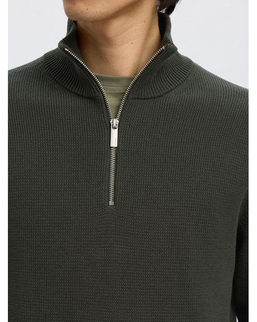 SELECTED Pullover Slhdane in Green für Herren