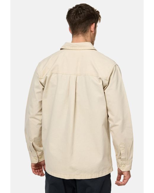 INDICODE Hemd Pilou in Natural für Herren