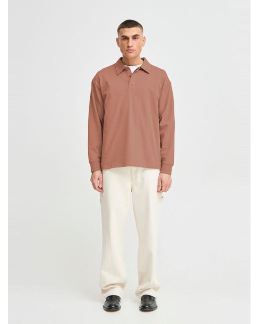 Solid Longpullover Sdorwell in Pink für Herren