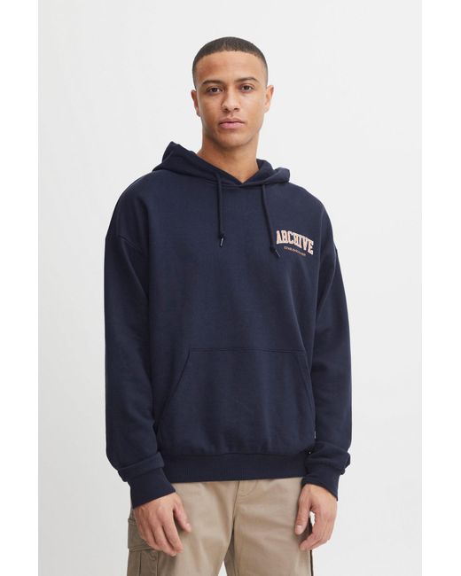 Solid Sweatshirt Francisco in Blue für Herren