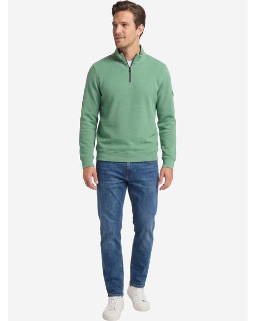 Redmond Pullover Basic in Green für Herren