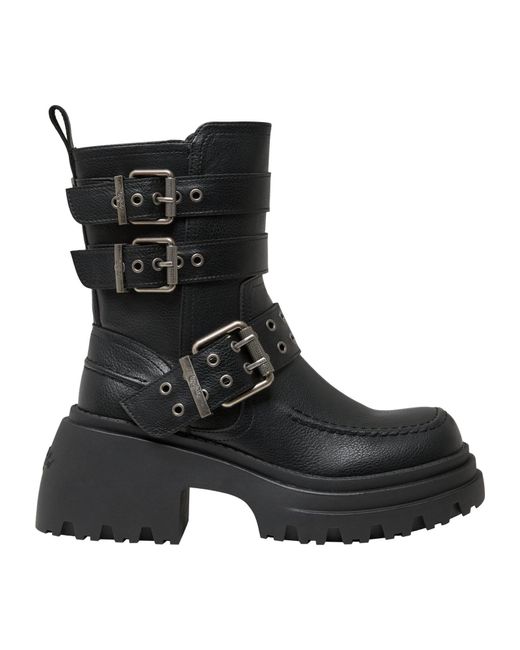 Buffalo Black Boots Bravr