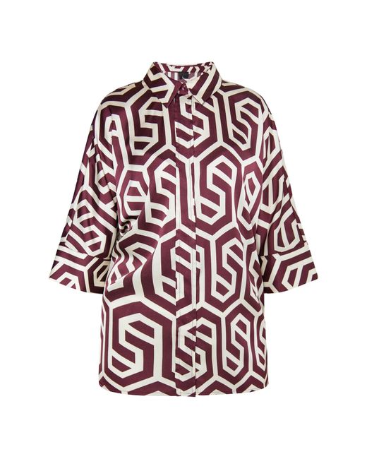 DreiMaster Klassik Red Bluse