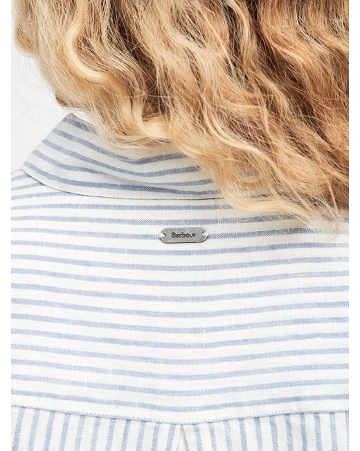 Barbour White Bluse 'Chambra'