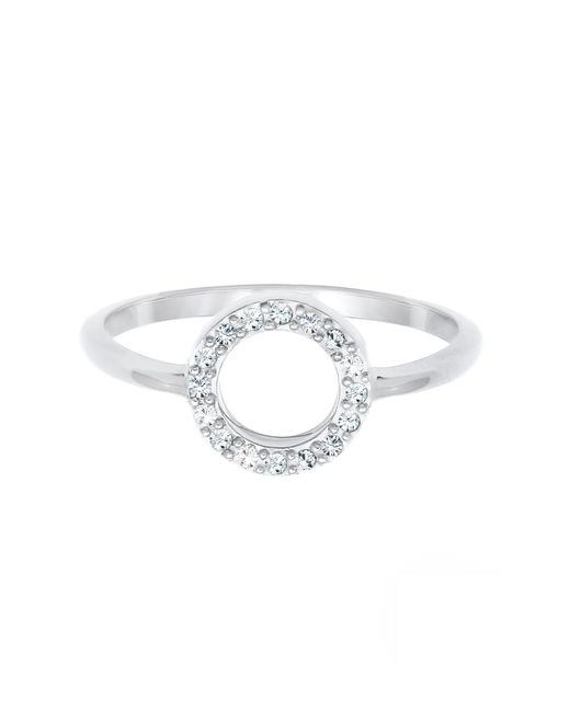 Elli Jewelry White Ring geo