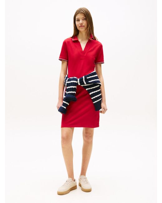 Tommy Hilfiger Red Kleid 1985