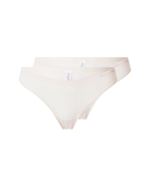 Marc O' Polo White Marc Opolo String Second Skin