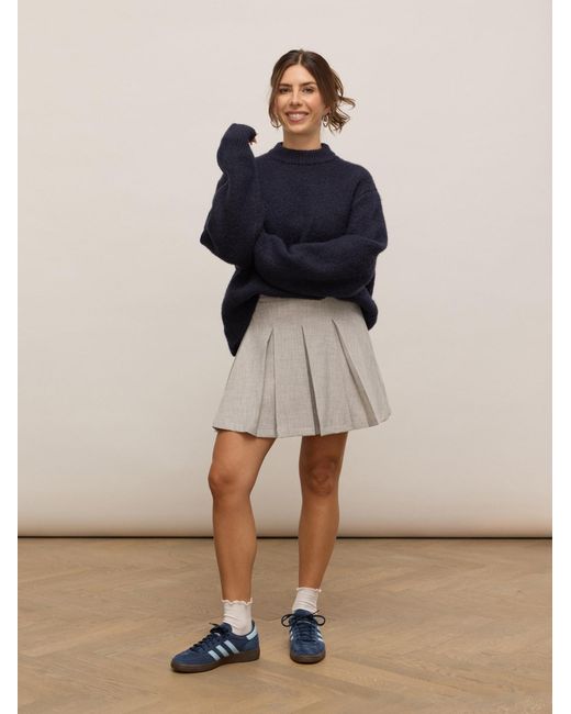 noar studios Blue Strickpullover