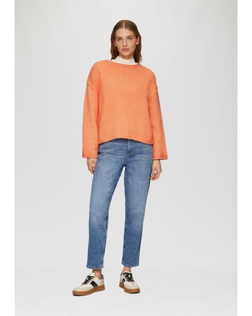 S.oliver Orange Pullover