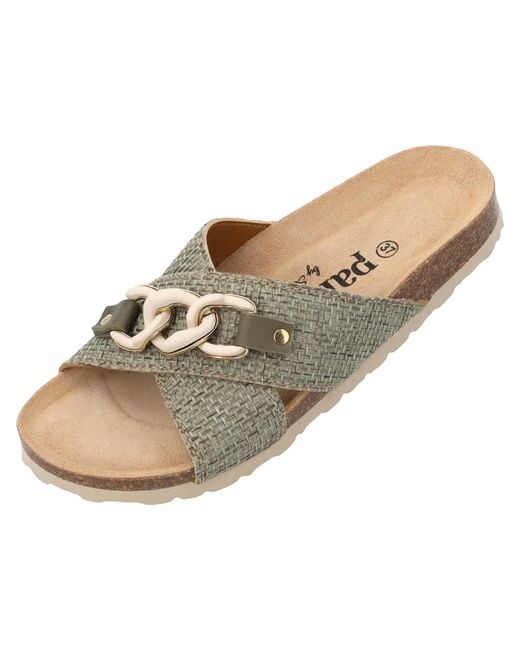 Palado by Sila Sahin Natural Pantolette 'Denalia'