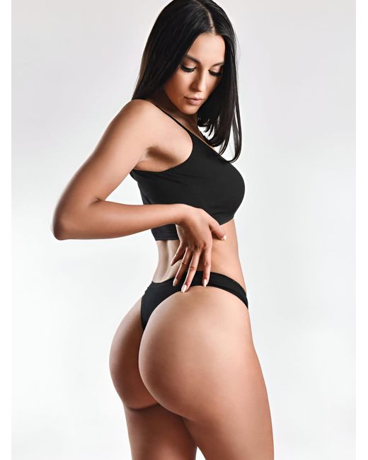 MAXTED Black String Basic Max String Tanga 5Er Pack