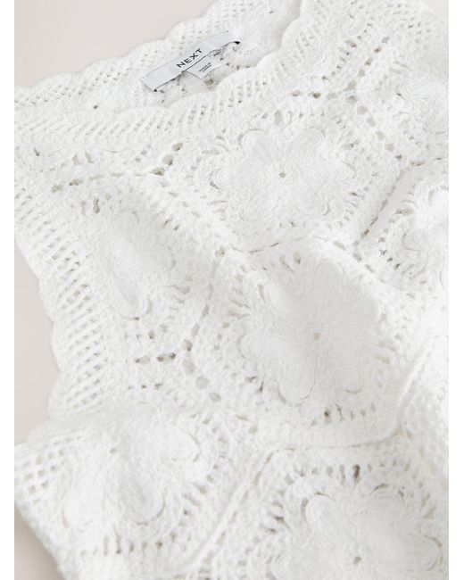 Next White Stricktop