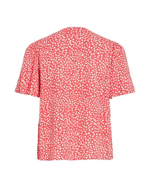 Vila Pink Bluse Vigrace
