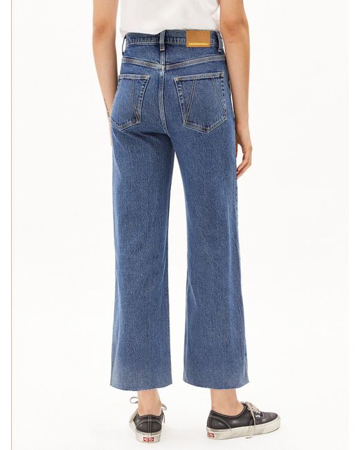 ARMEDANGELS Blue Jeans Murliaa Cropped