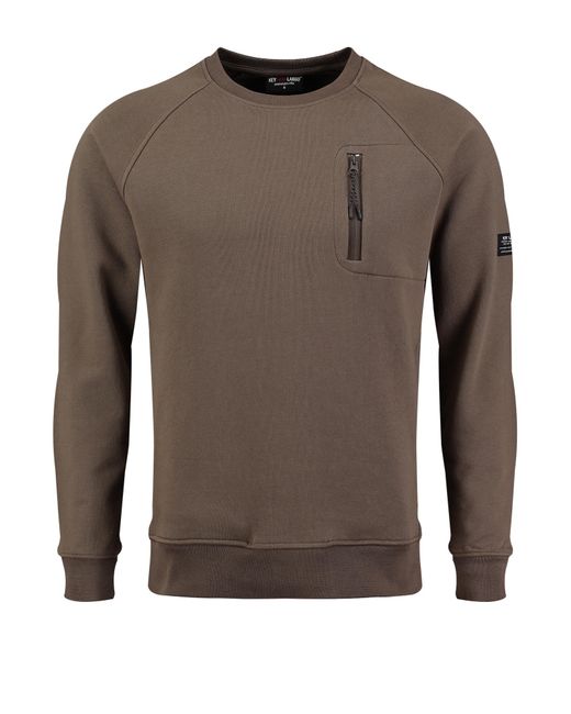 Key Largo Sweatshirt Final in Brown für Herren