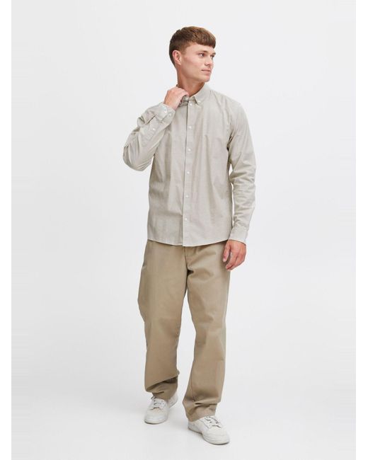 Solid Hemd Val in White für Herren