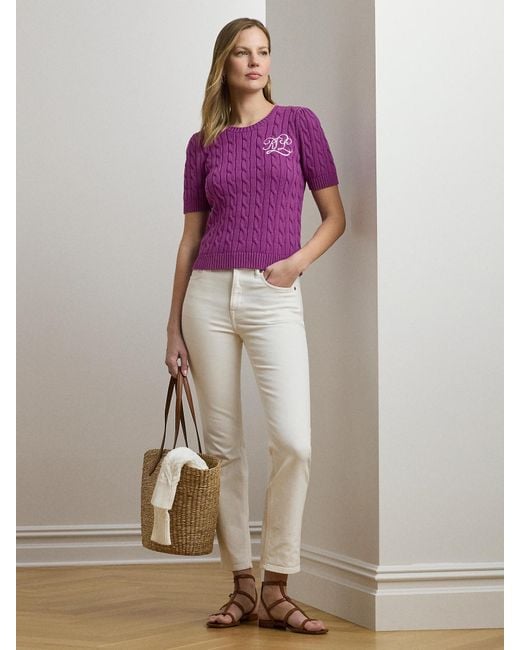Ralph Lauren Purple Pullover