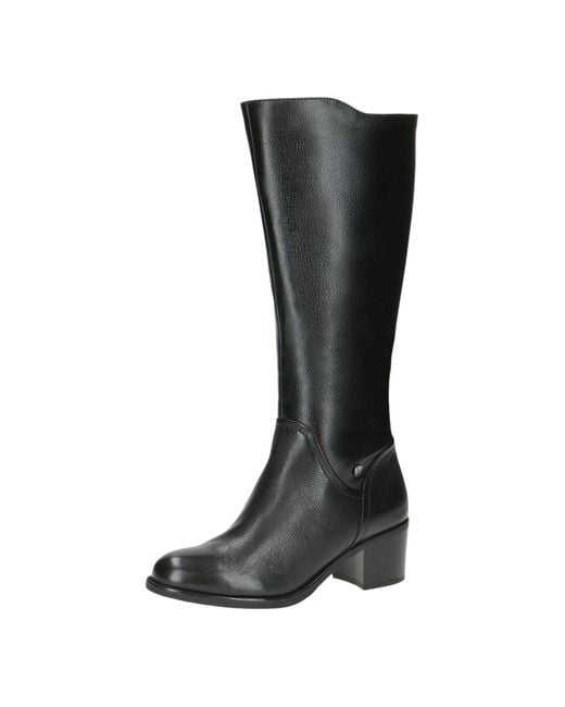 Caprice Black Stiefel