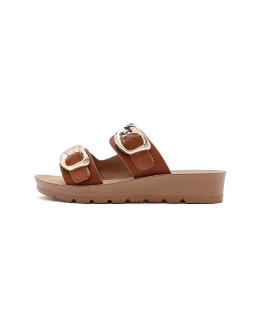 Derimod Brown Pantolette