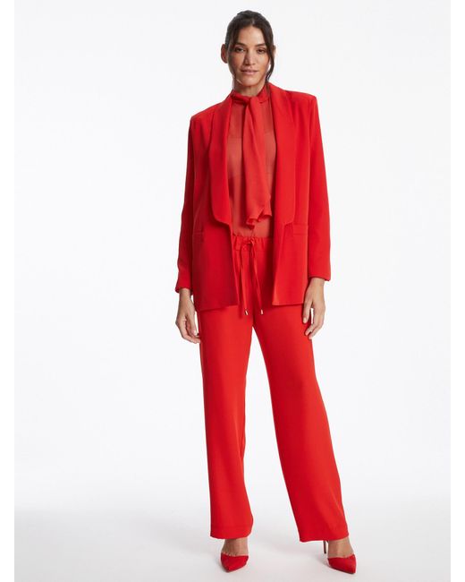 Ana Alcazar Red Blazer 'Zafa'