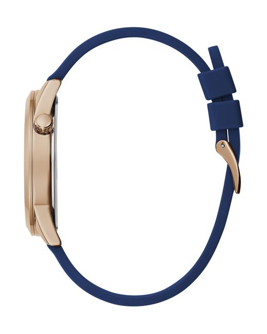 Guess Analoguhr Max in Blue für Herren
