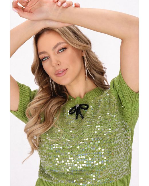 faina Green Pullover