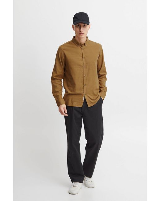 Solid Hemd Pete in Brown für Herren