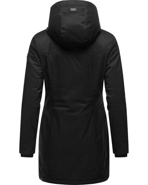 Ragwear Black Parka 'Tunned'